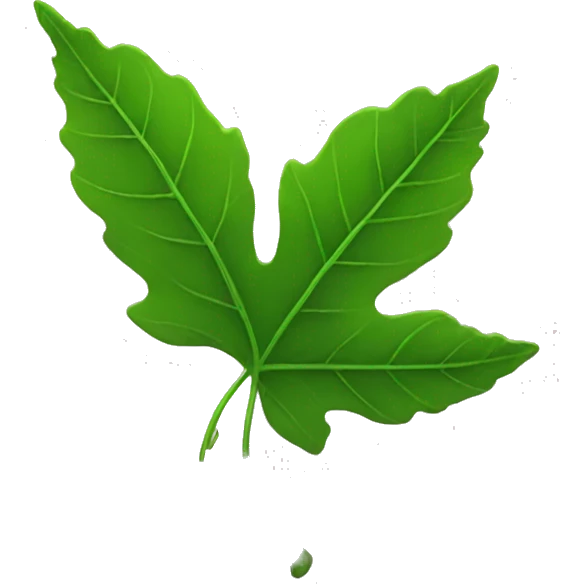 Leaf emoji