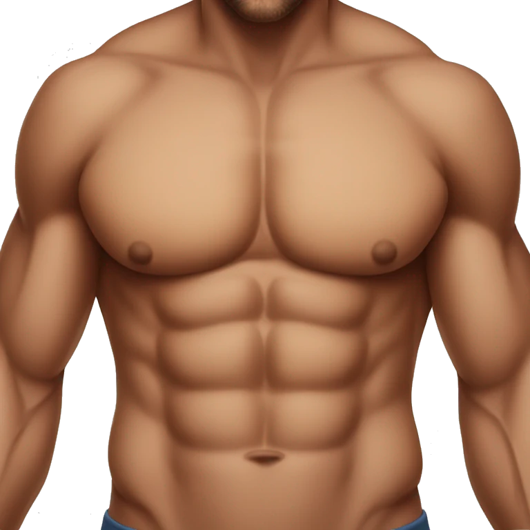 Mens abs emoji