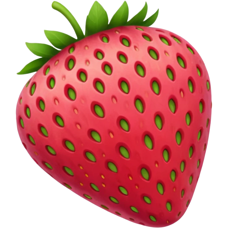 strawberry rhubarb emoji
