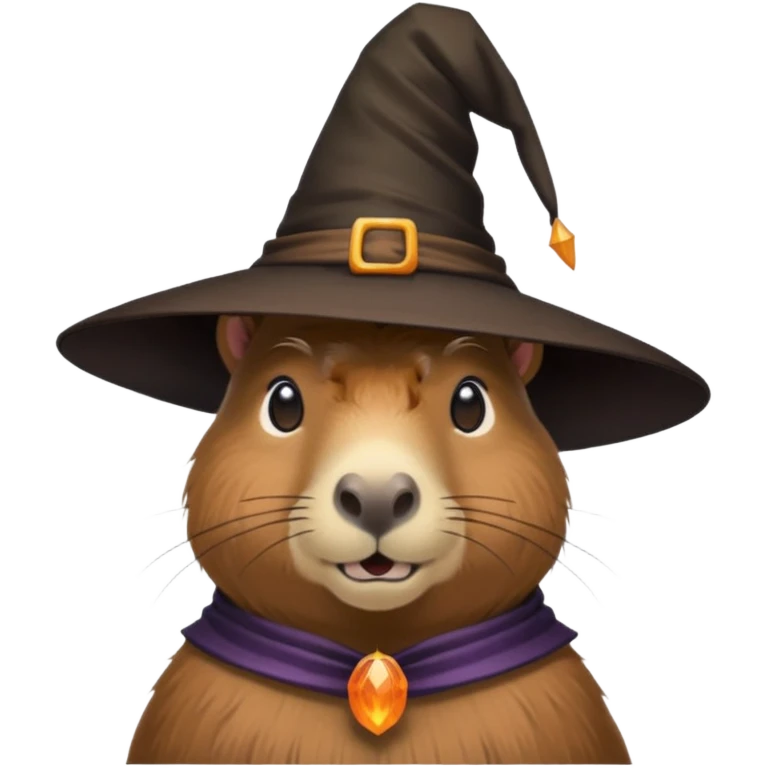 capypara in role witch emoji