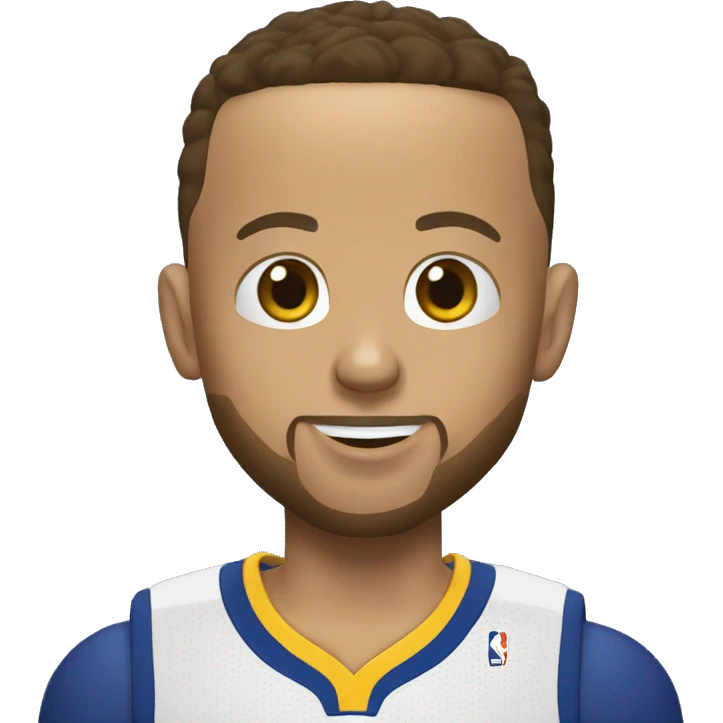 Stephen Curry doing night night emoji