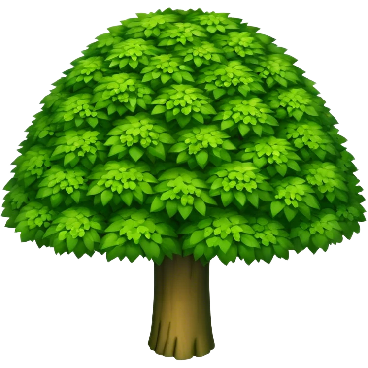 up view tree landskape emoji