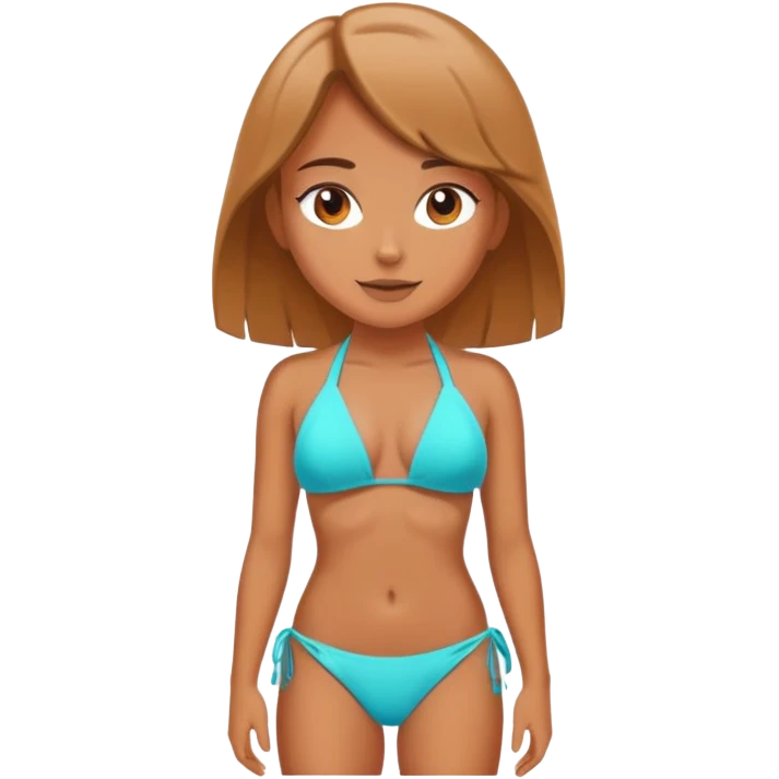 Girl shit in bikinis  emoji