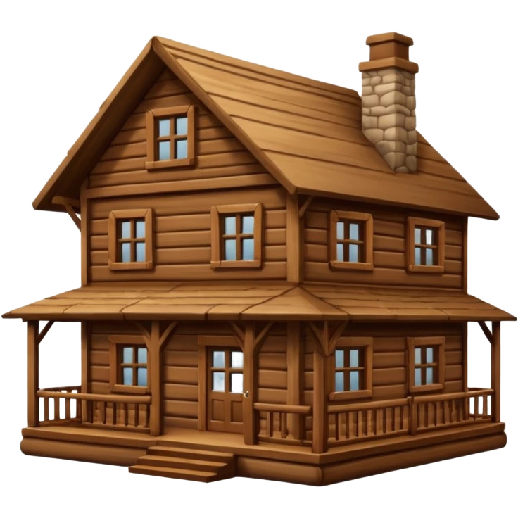 biggest wood house emoji