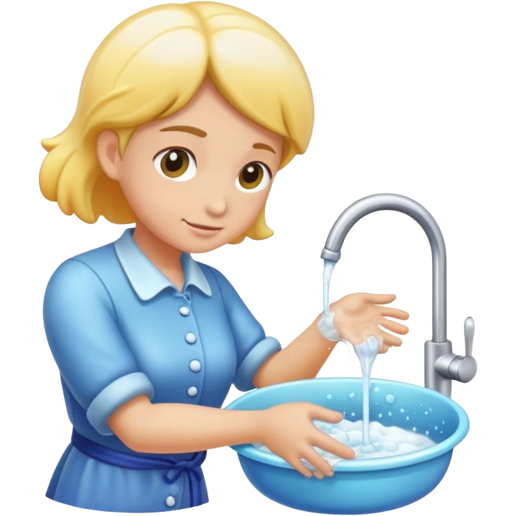 Washing dishes emoji