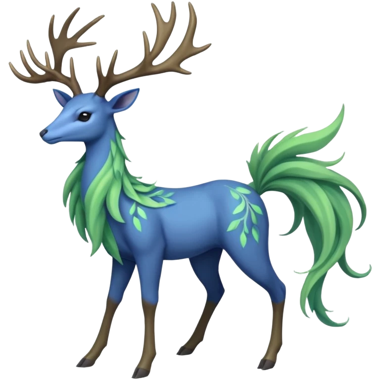 Xerneas-Amaura-Virizion-fusion (full body) emoji