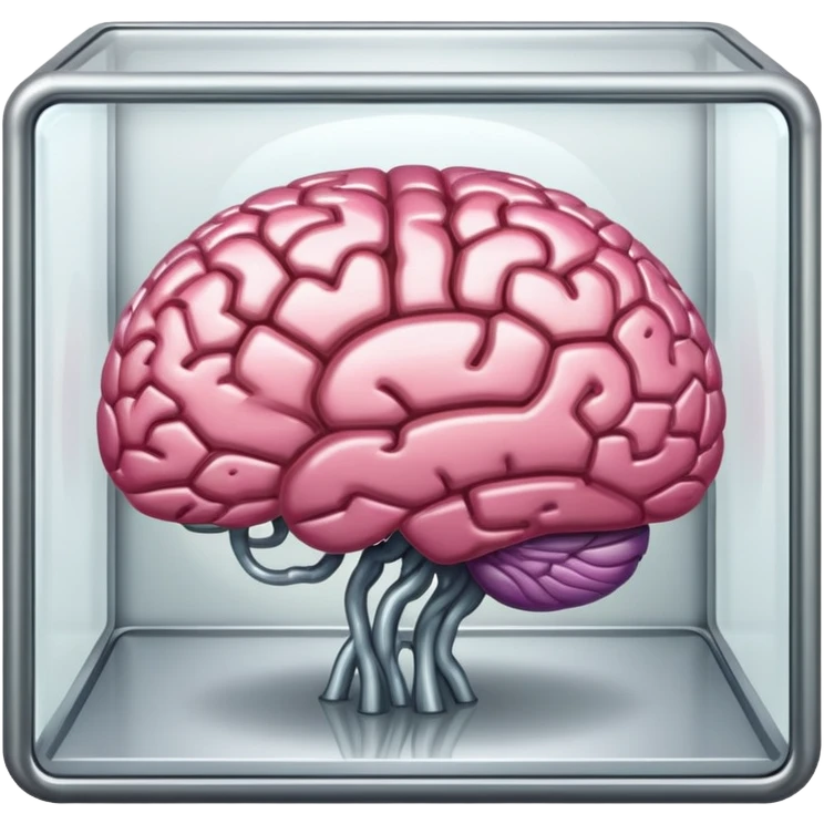 Brain outside the box emoji