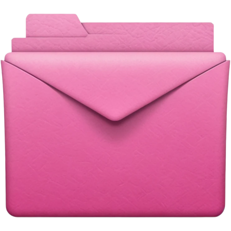 mac os mixed papers skeuomorphic pink emoji