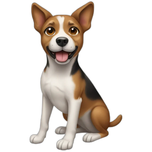 Human dog emoji