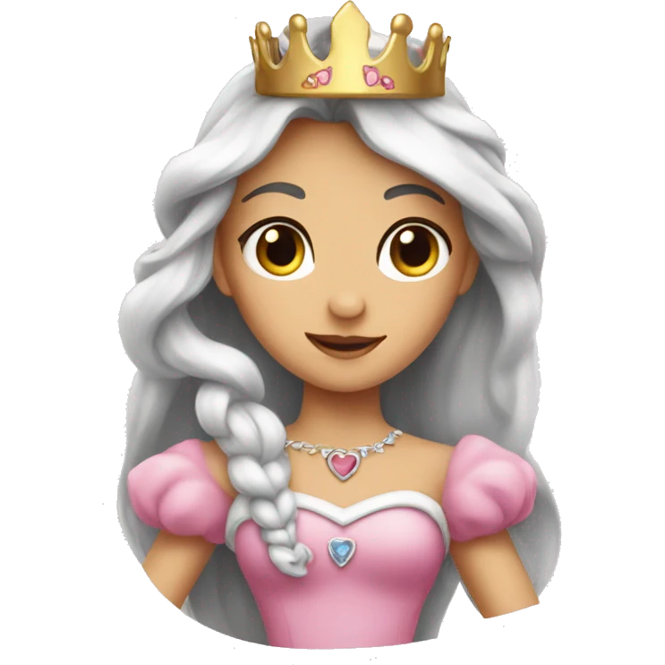 Princess heart emoji