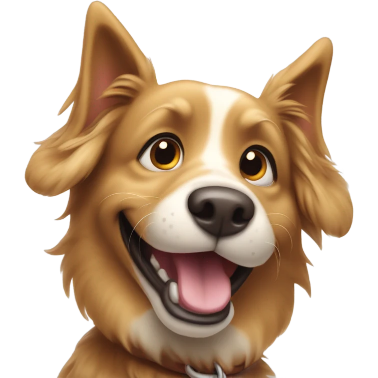happy dog emoji