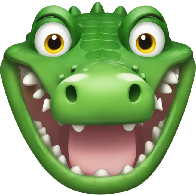 Crocodile from one piece with mysterious side eye  emoji