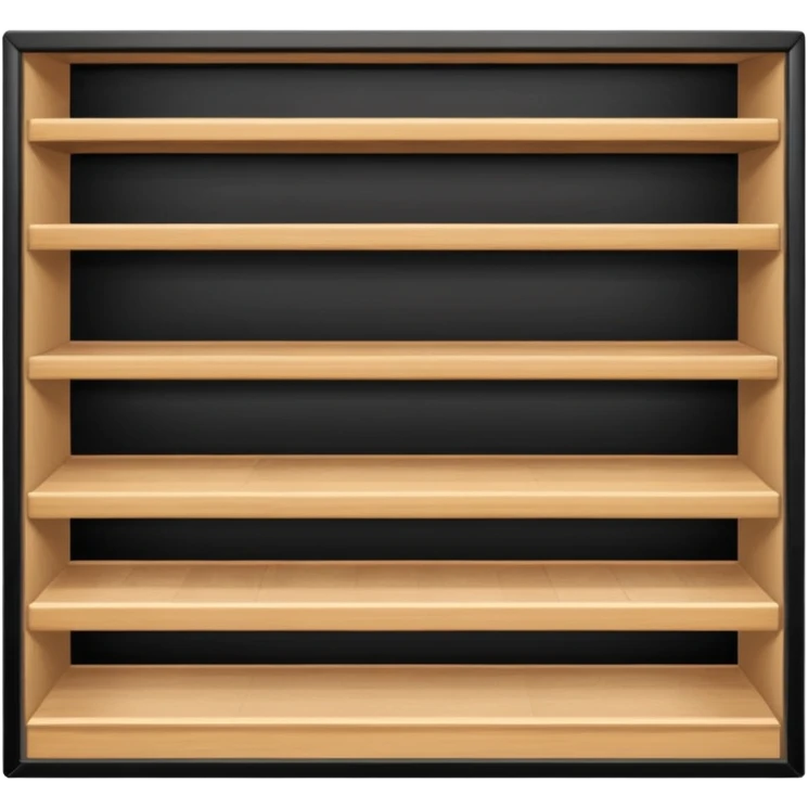 There's only one empty space left on the supermarket shelf. emoji