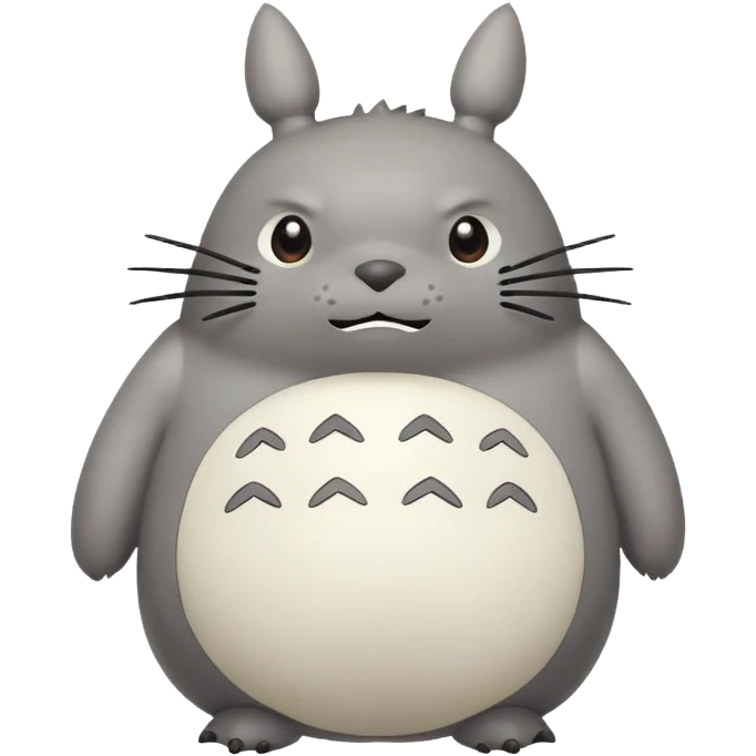 Totoro (iOS style) emoji