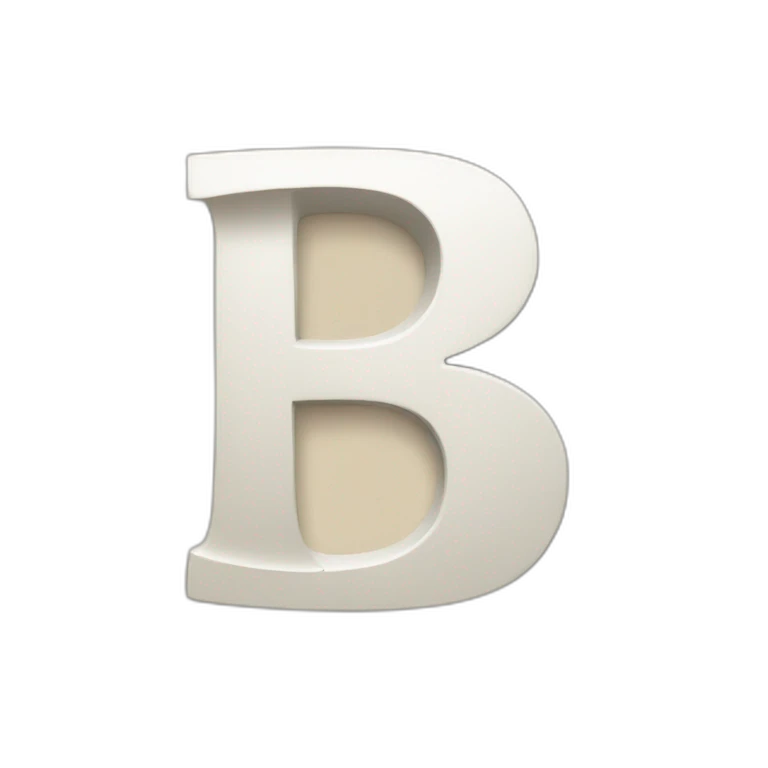letter b emoji