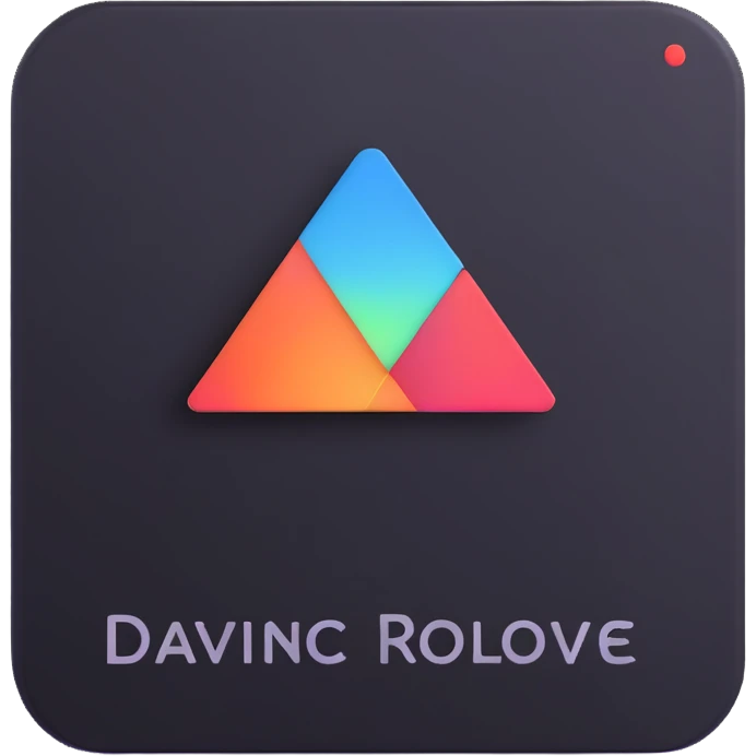 DaVinci Resolve video editing interface emoji