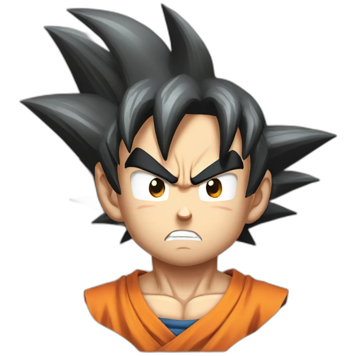 Angry Son Goku emoji