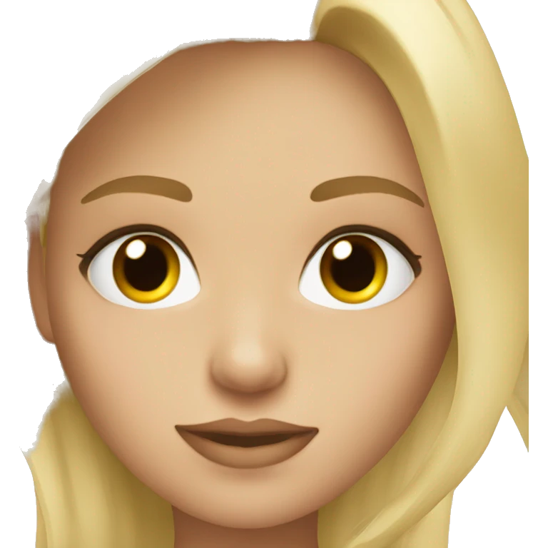 blonde long lashes emoji