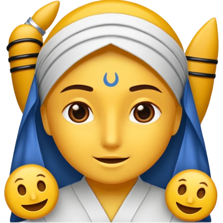 ایموجی بال فرشته سفید با بال شیطان emoji