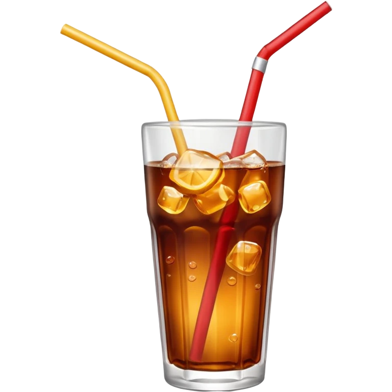 cola with straw emoji