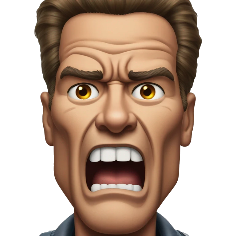 angry arnold schwarzenegger emoji