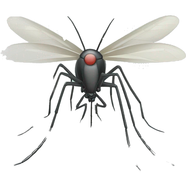 Mosquito con puntos blancos emoji