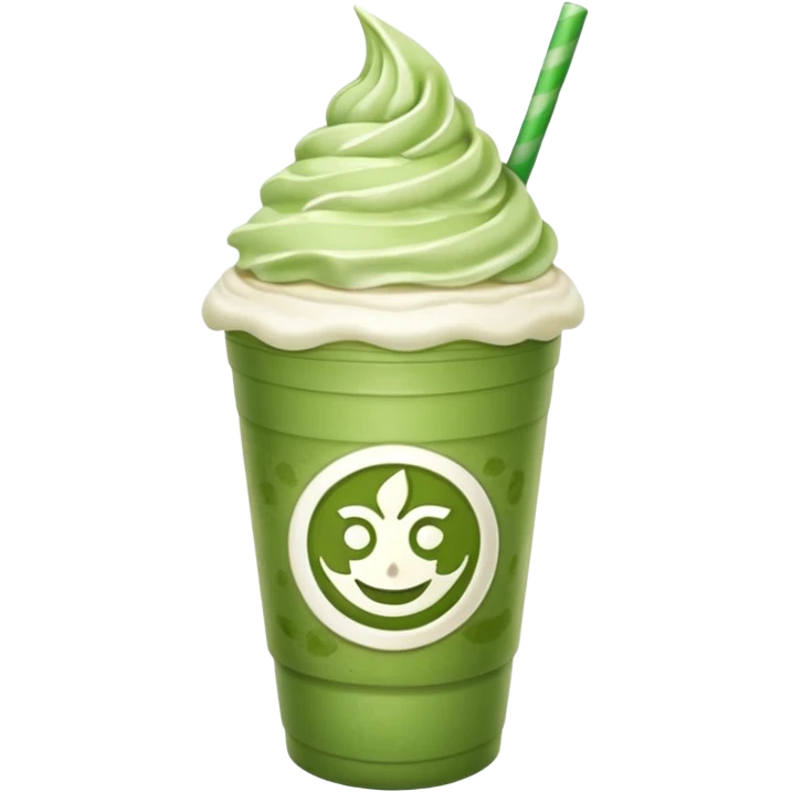 matcha frappe  emoji