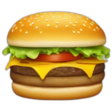 Burger emoji