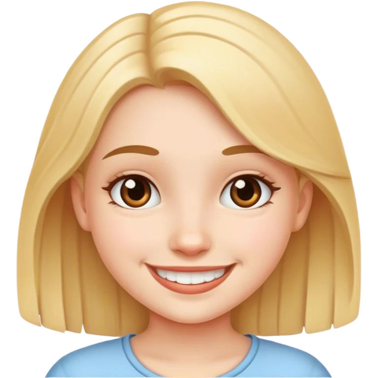 Girly girl emoji