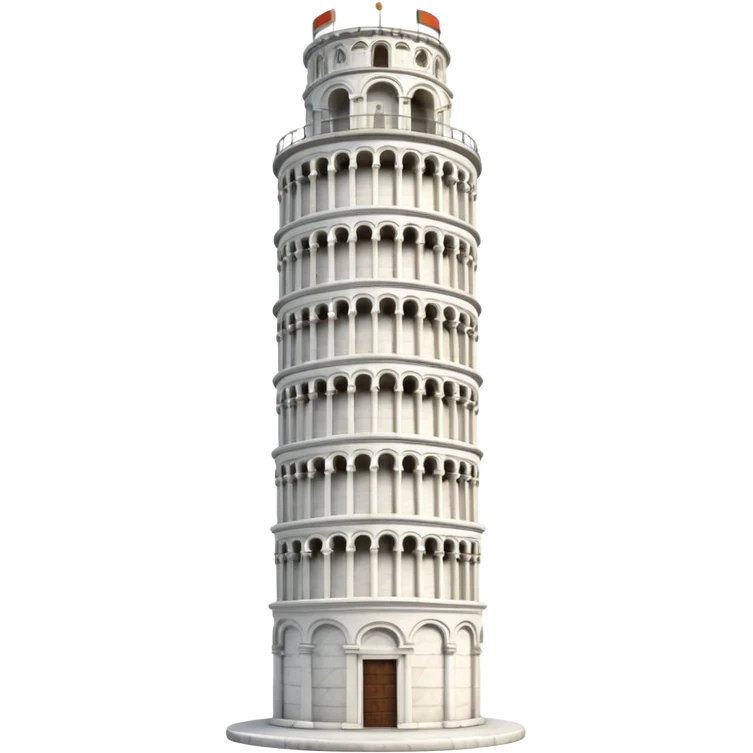 leaning tower of pisa emoji
