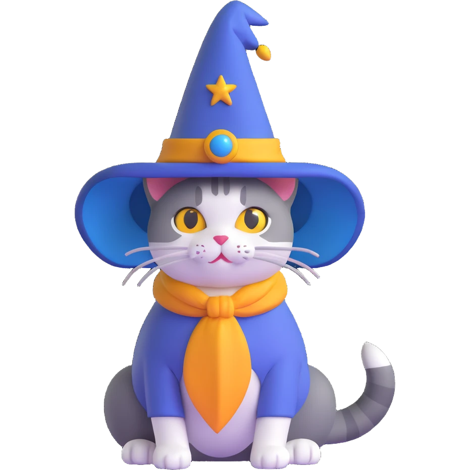 wizard cat emoji