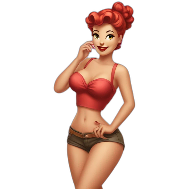 pin-up emoji
