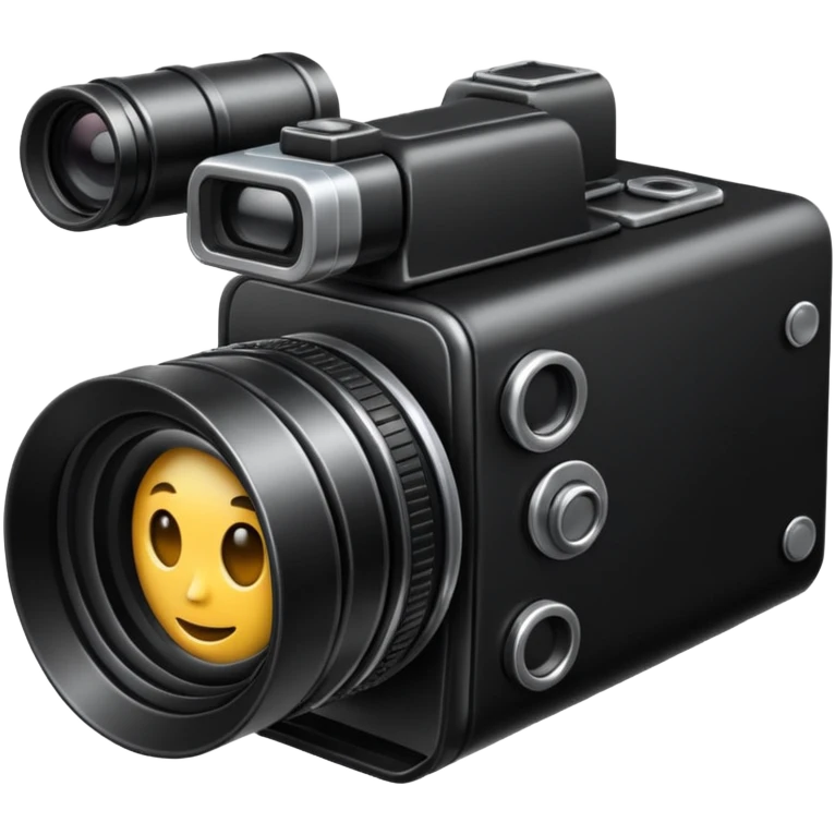 create a cinematic camera emoji emoji