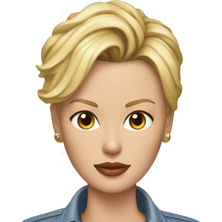 ultra realistic charlize theron wearing shirt emoji