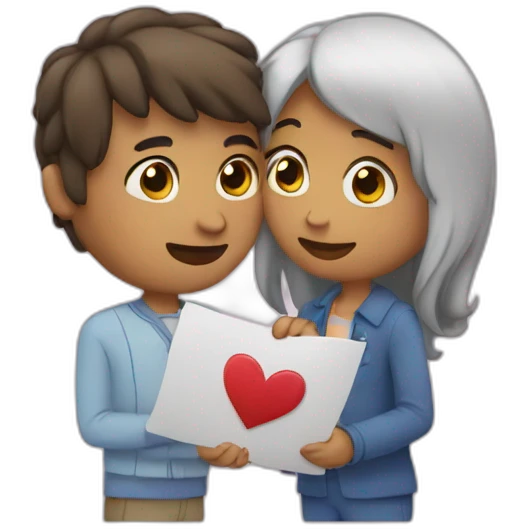 i love you emoji
