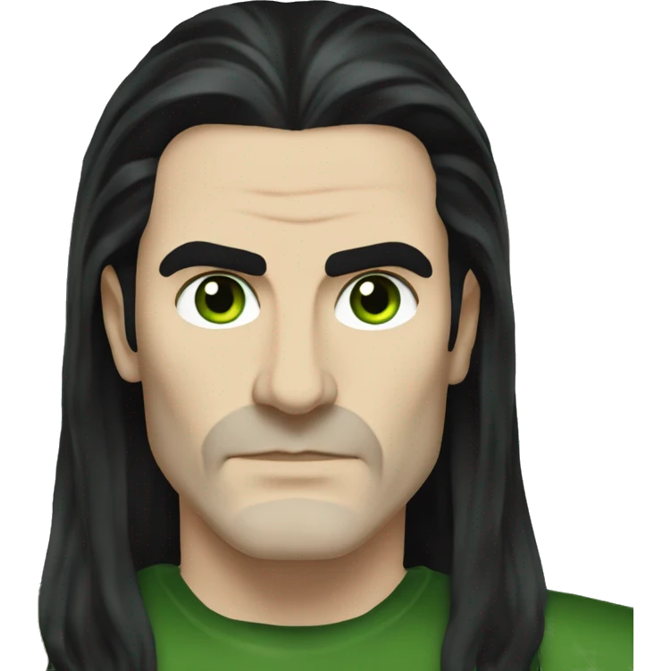 Peter Steele with green shirt emoji