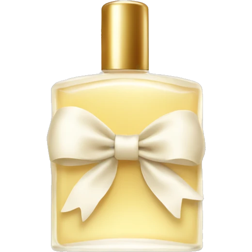 vanilla perfume with a khk i bow emoji