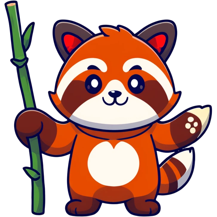Red panda emoji