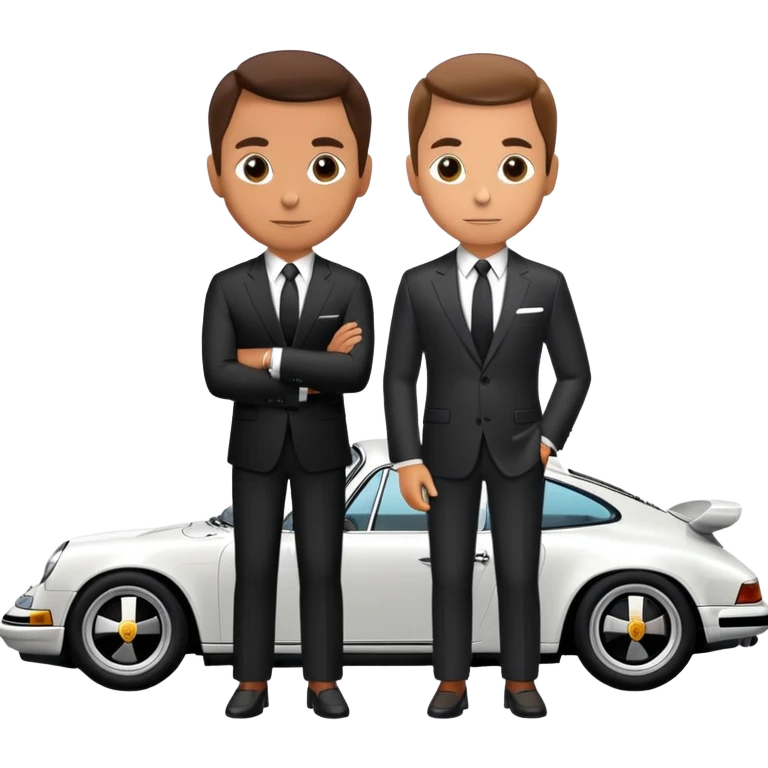 entrepreneur and a porsche 911 emoji