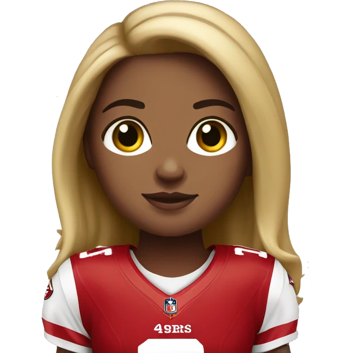 49ers girl emoji