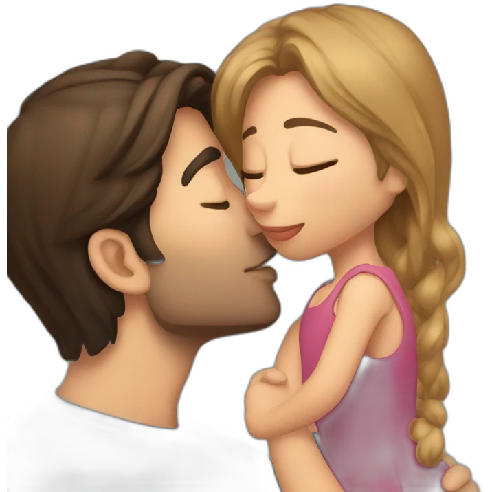 javier milei kissing his sister karina milei emoji