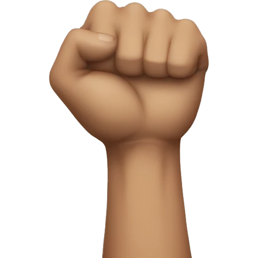 strong arm emoji