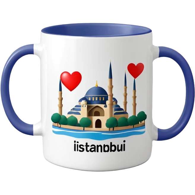 mug-cup-with-text-ı❤️Istanbul- emoji