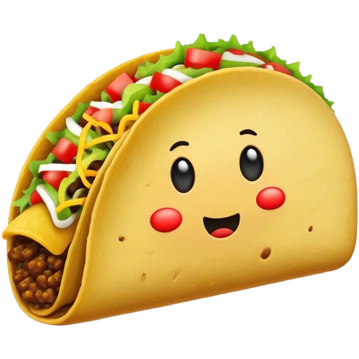 a minus symbol and a taco emoji