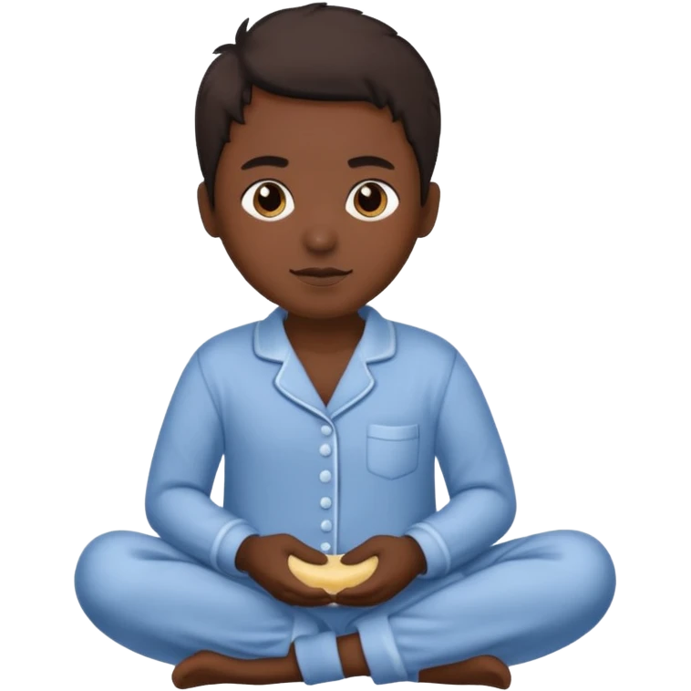 Showing now it's night. emoji