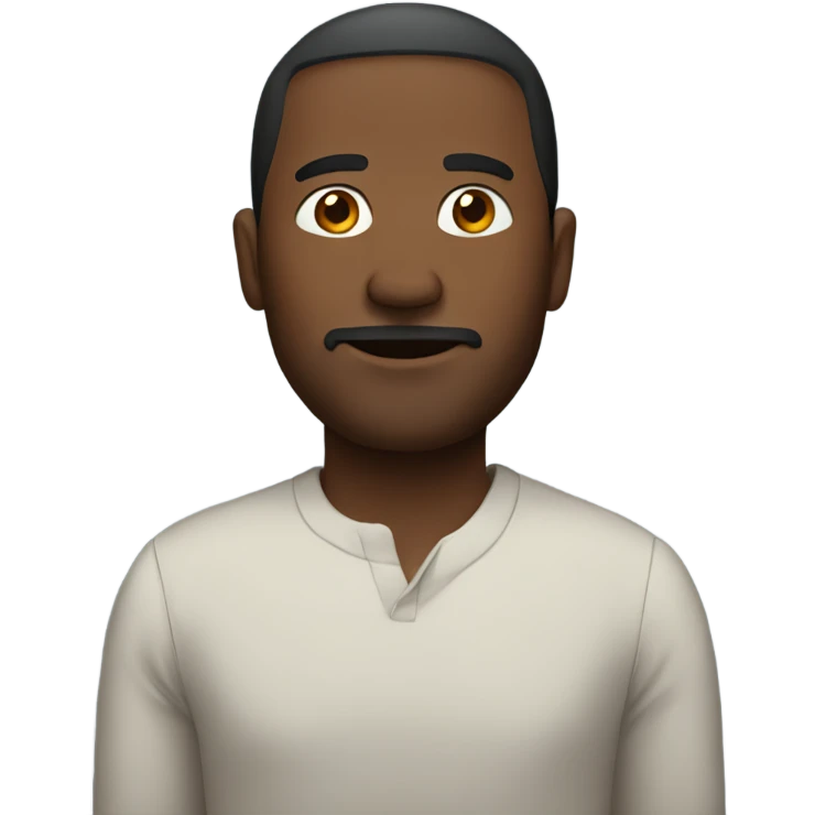 Man standing sideways emoji