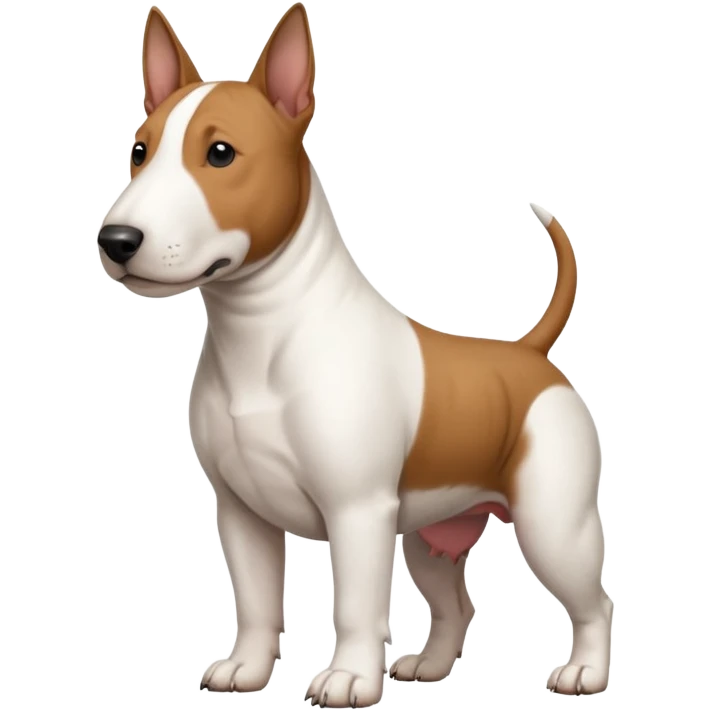 bull terrier emoji
