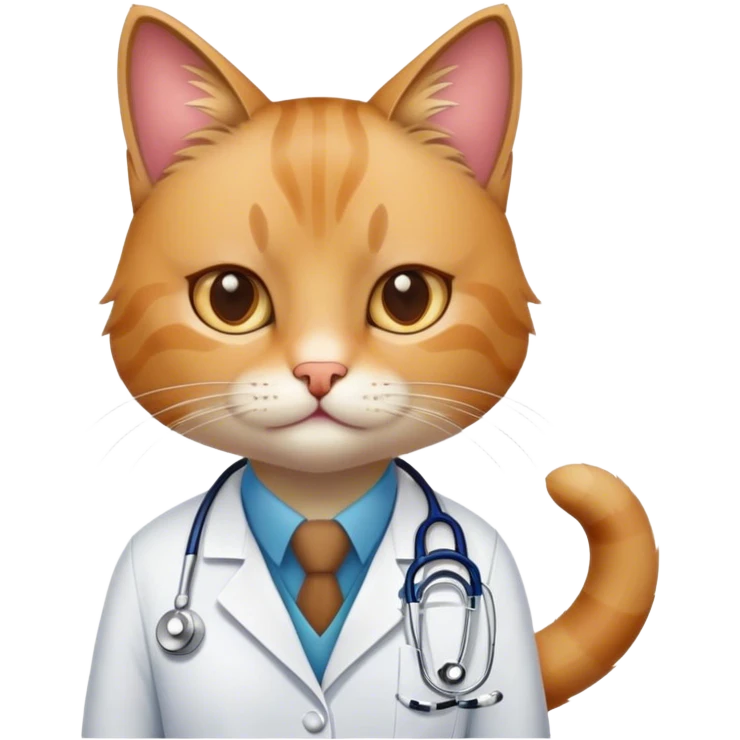 doctor cat emoji