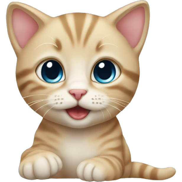 Baby cat emoji