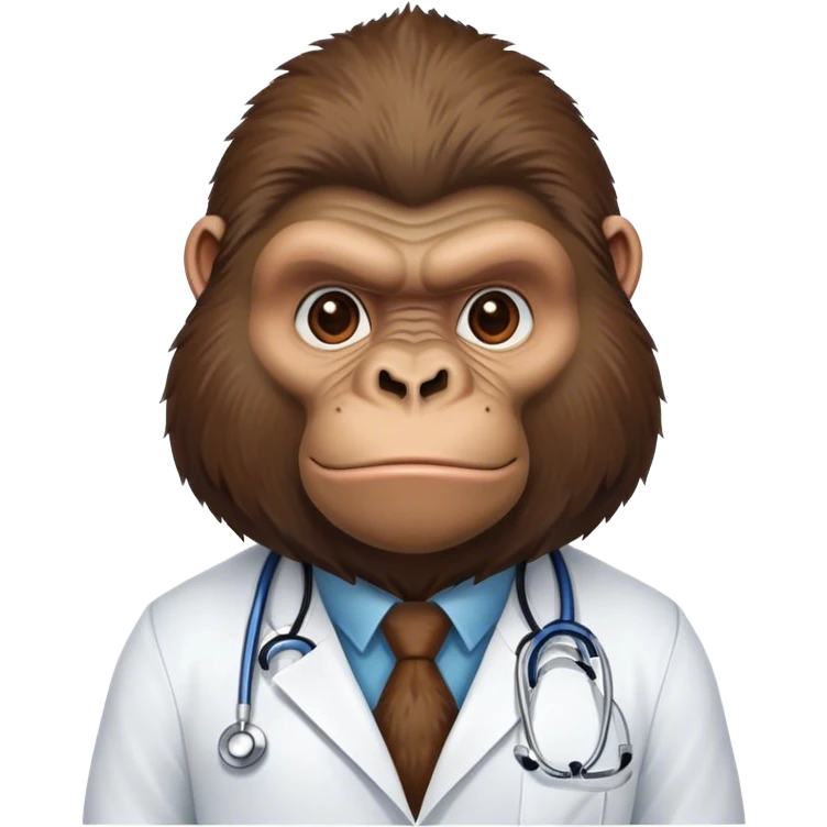 doctor gorilla emoji